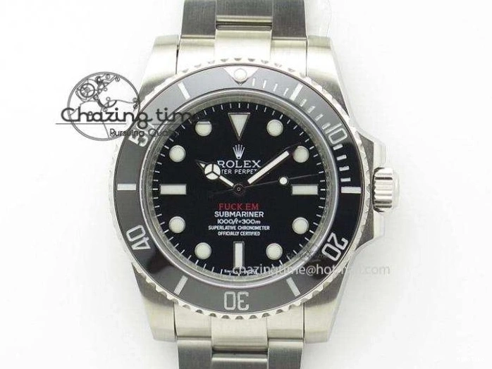 MiroTime 0119 Timeless Submariner 116610 LN Black Ceramic ZZF 904L 1:1 Best Edition on SS Bracelet A 3236